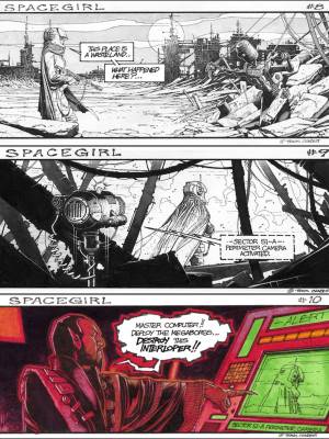 SPACEGIRL By Travis Charest Porn Comics english 04