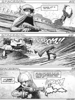 SPACEGIRL By Travis Charest Porn Comics english 07