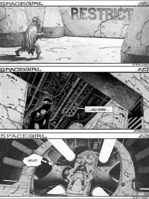 SPACEGIRL By Travis Charest Porn Comics english 13