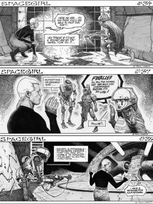 SPACEGIRL By Travis Charest Porn Comics english 15