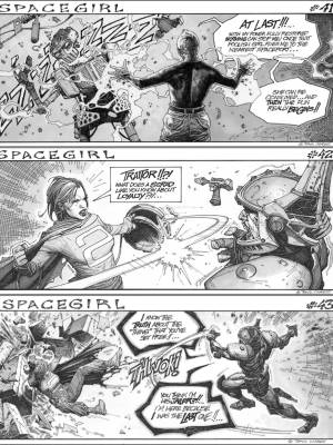 SPACEGIRL By Travis Charest Porn Comics english 18