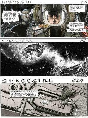 SPACEGIRL By Travis Charest Porn Comics english 21
