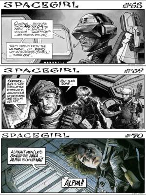 SPACEGIRL By Travis Charest Porn Comics english 22