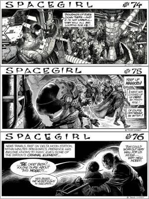 SPACEGIRL By Travis Charest Porn Comics english 24