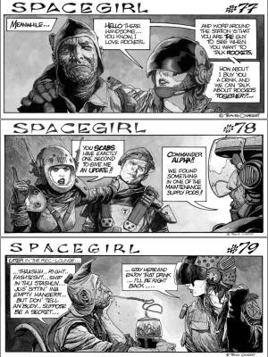 SPACEGIRL By Travis Charest Porn Comics english 25