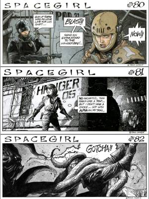 SPACEGIRL By Travis Charest Porn Comics english 26