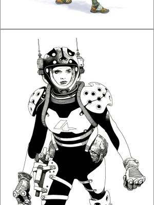 SPACEGIRL By Travis Charest Porn Comics english 28