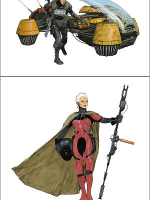 SPACEGIRL By Travis Charest Porn Comics english 29