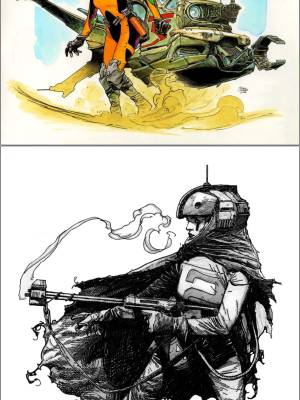SPACEGIRL By Travis Charest Porn Comics english 37