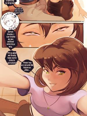 Stepbro Caught Me Crossdressing! Part 2 Porn Comics english 06