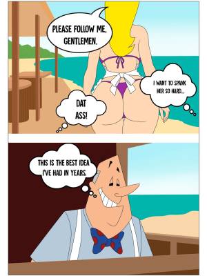 Sun, Beach And a Blond Porn Comics english 36
