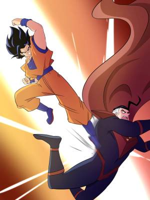 The Golden Warrior Vs The Man Of Steel Porn Comics english 08
