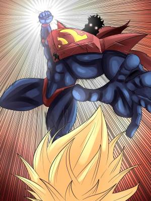 The Golden Warrior Vs The Man Of Steel Porn Comics english 45