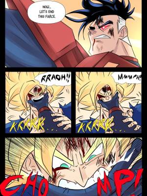 The Golden Warrior Vs The Man Of Steel Porn Comics english 54