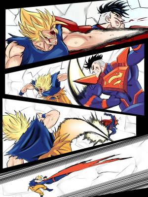 The Golden Warrior Vs The Man Of Steel Porn Comics english 65