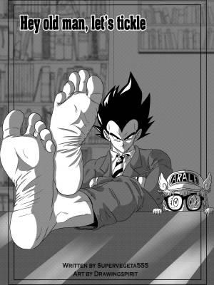 Vegeta: The Paradise In His Feet Part 2 Porn Comics english 01