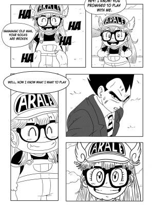 Vegeta: The Paradise In His Feet Part 2 Porn Comics english 05