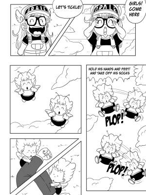 Vegeta: The Paradise In His Feet Part 2 Porn Comics english 06