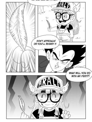 Vegeta: The Paradise In His Feet Part 2 Porn Comics english 09