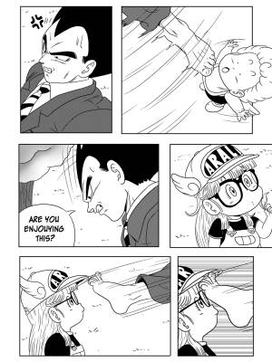 Vegeta: The Paradise In His Feet Part 2 Porn Comics english 13