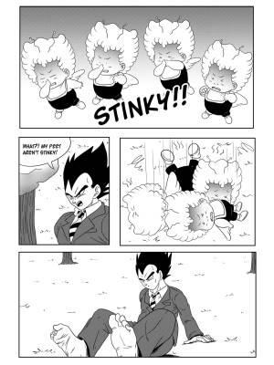 Vegeta: The Paradise In His Feet Part 2 Porn Comics english 16