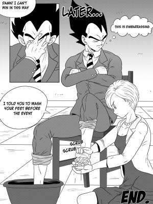 Vegeta: The Paradise In His Feet Part 2 Porn Comics english 17