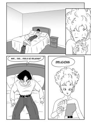 Vegeta: The Paradise In His Feet Part 4 Porn Comics english 03