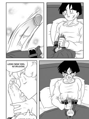 Vegeta: The Paradise In His Feet Part 4 Porn Comics english 05