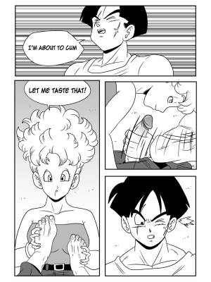 Vegeta: The Paradise In His Feet Part 4 Porn Comics english 06