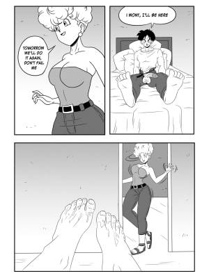 Vegeta: The Paradise In His Feet Part 4 Porn Comics english 08