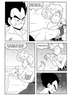 Vegeta: The Paradise In His Feet Part 4 Porn Comics english 11