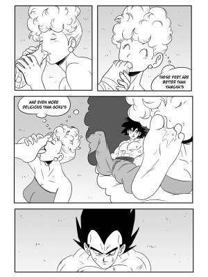 Vegeta: The Paradise In His Feet Part 4 Porn Comics english 13