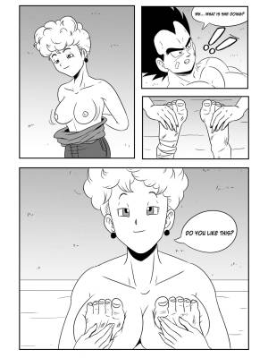 Vegeta: The Paradise In His Feet Part 4 Porn Comics english 16
