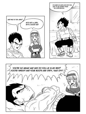 Vegeta: The Paradise In His Feet Porn Comics english 06