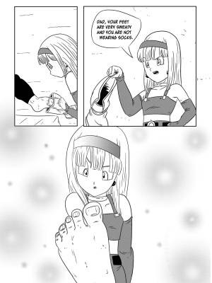 Vegeta: The Paradise In His Feet Porn Comics english 08