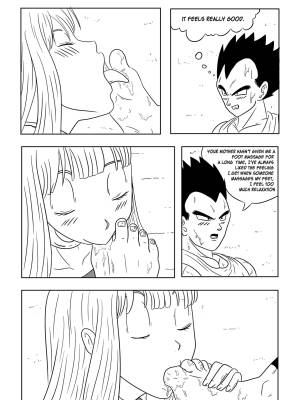 Vegeta: The Paradise In His Feet Porn Comics english 13