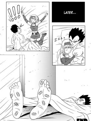 Vegeta: The Paradise In His Feet Porn Comics english 27