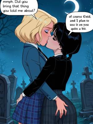 Wednesday And Enid: Graveyard Sex Porn Comics english 03