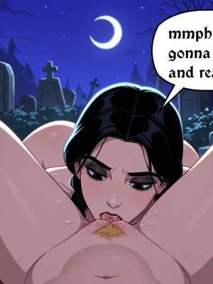 Wednesday And Enid: Graveyard Sex Porn Comics english 04
