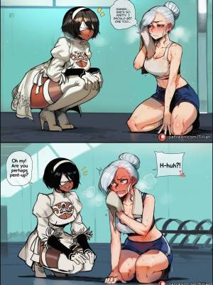 2P (Nier Automata) x Winter Schnee Porn Comics english 03
