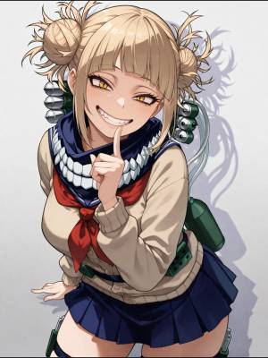 AI Generated: Himiko Toga