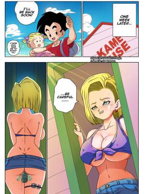 Android 18 By KugairoPaint Porn Comics english 27
