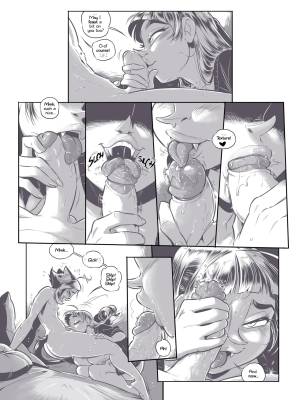 Cory & Abby Part 2: Behind The Curtains Porn Comics english 09