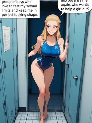 Fleur Delacour: Swim Team Practice Porn Comics english 02