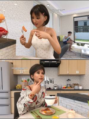 Kitchen Heat By Crispy Cheese Porn Comics english 04