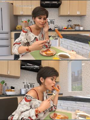 Kitchen Heat By Crispy Cheese Porn Comics english 05