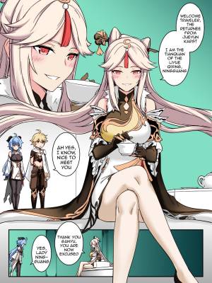 Ningguang By Longbow Flintlock Porn Comics english 04
