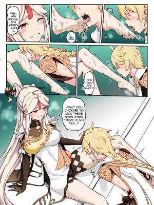 Ningguang By Longbow Flintlock Porn Comics english 09
