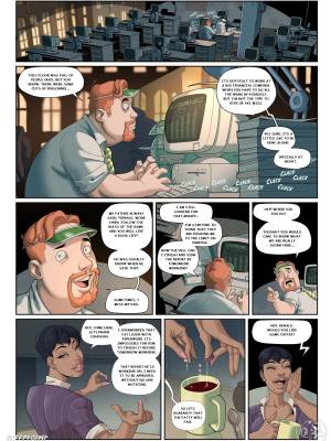 Poor Footboy Johnson: Downsizing Porn Comics english 08