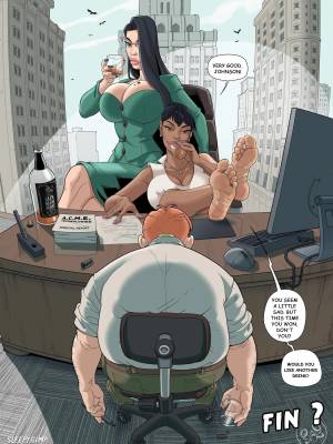 Poor Footboy Johnson: Downsizing Porn Comics english 14